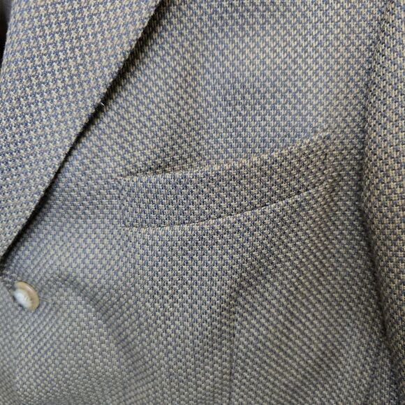 Bert Pulitzer Men's 40R Woolblend Brown Blazer Sport Coat - Picture 5 of 16